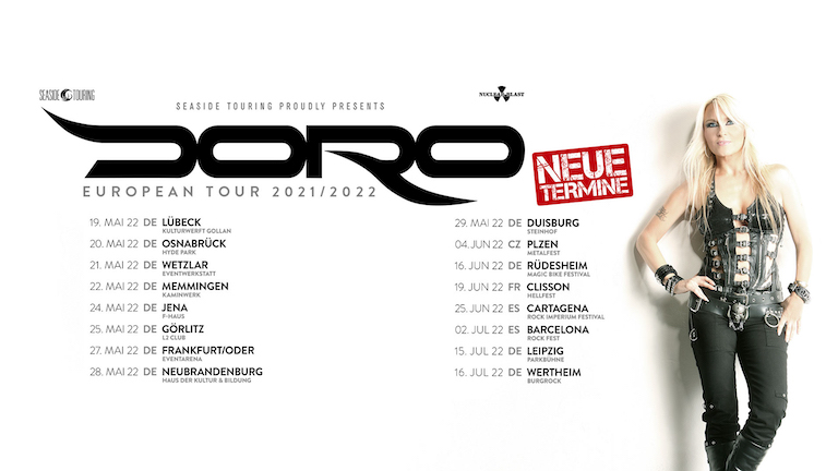You are currently viewing DORO – Aktuelle Tour Termine und Locations