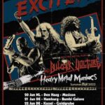 EXCITER – VULTURE – BÜTCHER – `Heavy Metal Maniacs` Summer Tour 2022