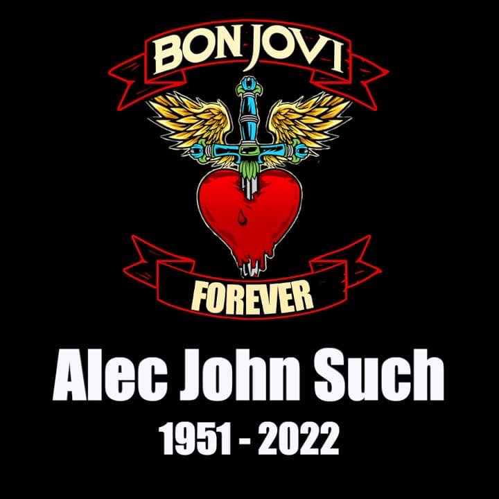You are currently viewing BON JOVI – Gründungsmitglied Alec John Such verstorben