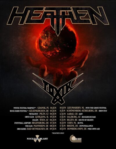 You are currently viewing Obliveon proudly presents HEATHEN/TOXIK @ 7er/Mannheim