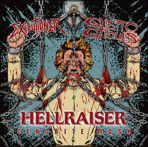 You are currently viewing EXECUTIONER & GHETTO GHOULS – “Hellraiser: Cenobite Mosh” Split im Stream
