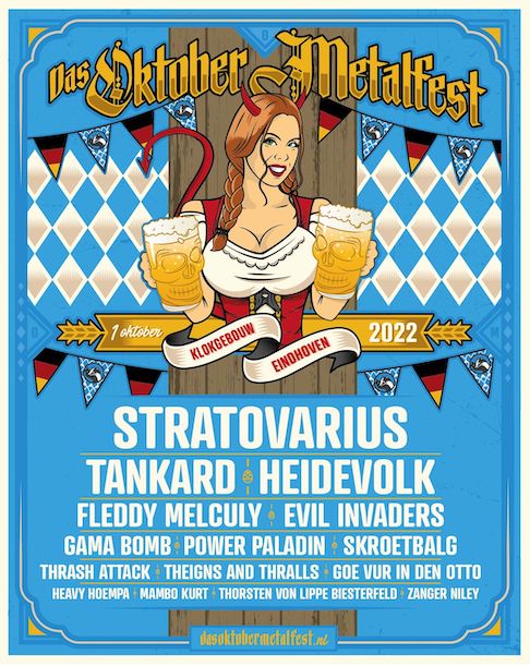 You are currently viewing Das „Oktober Metalfest“ 2022 – STRATOVARIUS, TANAKRD, HEIDEVOLK u.a.