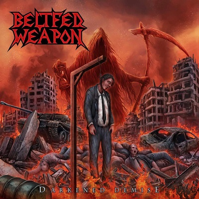 Read more about the article BELTFED WEAPON (ft. Arch Enemy, Exodus Member) – `Weapon head first into hell´ Lyricclip
