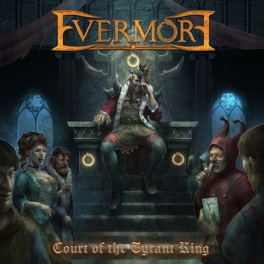 Read more about the article EVERMORE – Power Metal Outfit präsentiert `Court of the Tyrant King`