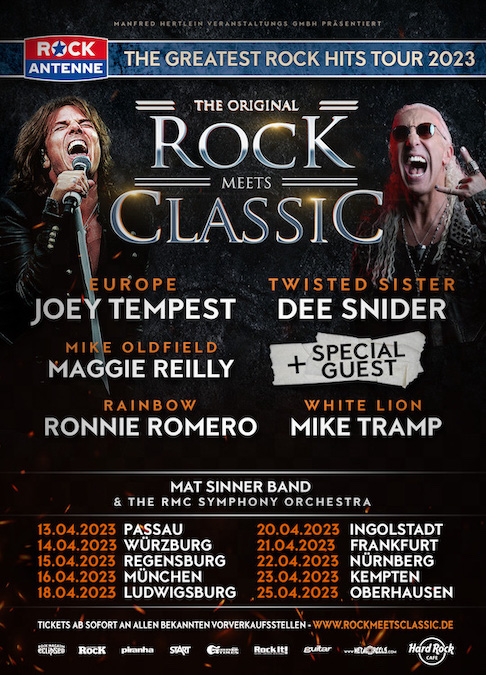 You are currently viewing ROCK MEETS CLASSIC 2023 Termine stehen fest