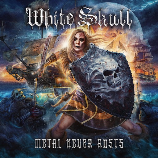You are currently viewing WHITE SKULL – „Metal Never Rusts“ Titeltrack veröffentlicht