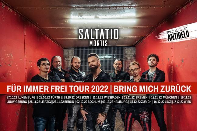 You are currently viewing SALTATIO MORTIS  – `Für immer frei` Tour 2022 angekündigt