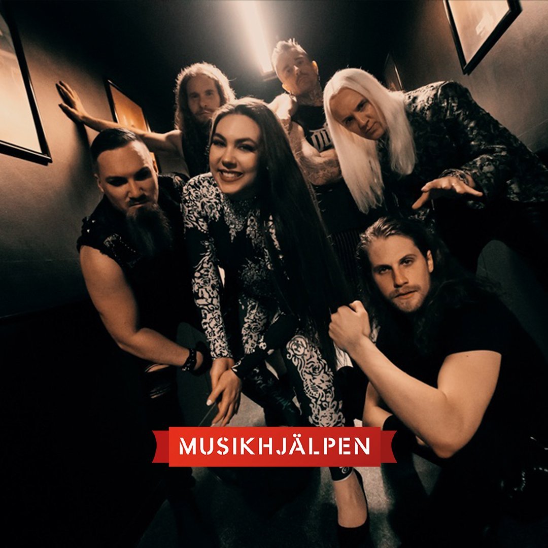 You are currently viewing AMARANTHE –  Streamen `Adrenalina` Live vom “Musikhjälpen” & Charityauktion