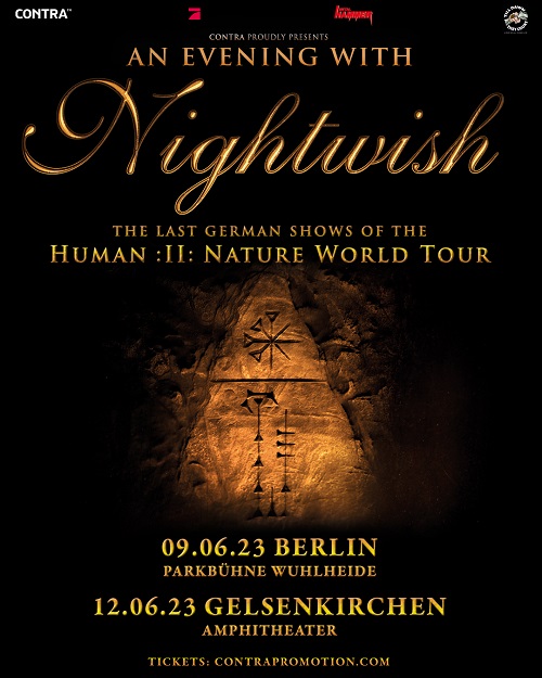 You are currently viewing NIGHTWISH – Zwei Open Air Shows für 2023 in Deutschland bestätigt!