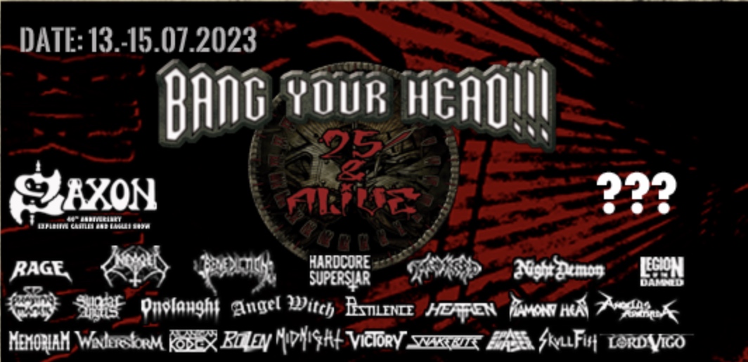 You are currently viewing BANG YOUR HEAD & ROCK OF AGES Festivals kehren 2023 zurück