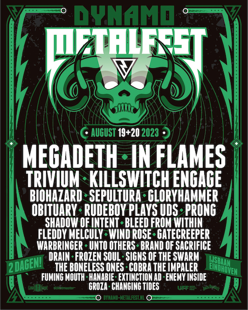 You are currently viewing DYNAMO METALFEST 2023 – 13 neue Bands bekannt gegeben: IN FLAMES,  PRONG GLORYHAMMER u.a.