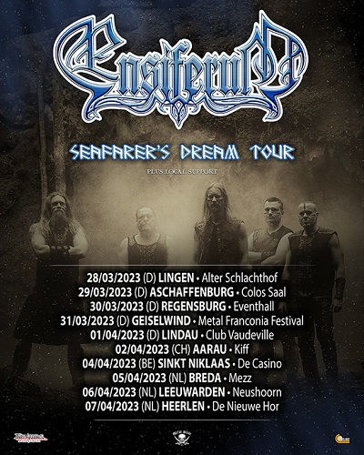 You are currently viewing ENSIFERUM – „Seafearer’s Dream Tour“ 2023 angekündigt
