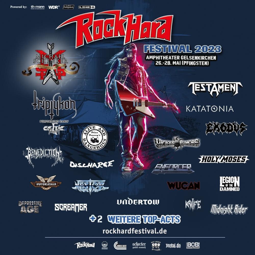 Read more about the article Rock Hard Festival  – Komplettes Line-Up & Running Order bekannt gegeben