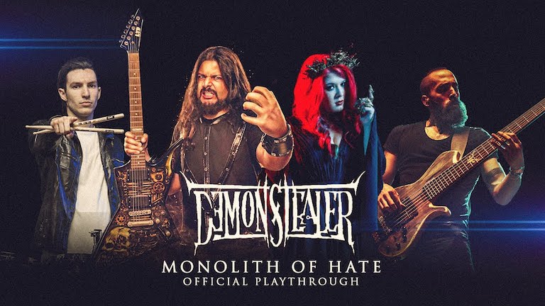 You are currently viewing DEMONSTEALER – `Monolith of Hate`(ft.Kataklysm, ex- Cradle Of Filth Member u.a.)