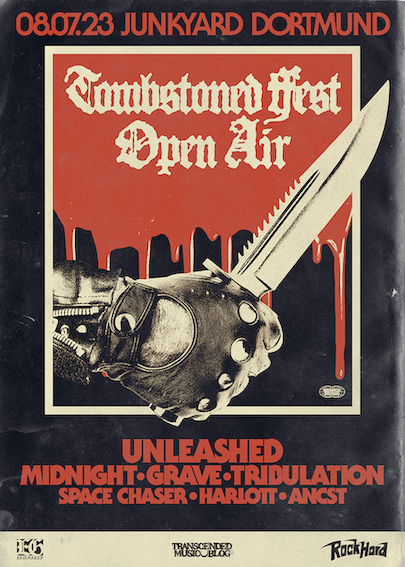 You are currently viewing TOMBSTONED OPEN AIR 2023 – UNLEASHED, MIDNIGHT, GRAVE u.a.