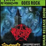 BURNING WITCHES – Releaseshow mit GOMORRA, MESSERSCHMITT & SEXTROW