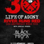 LIFE OF AGONY – 30 Years `River Runs Red` Tour geht weiter