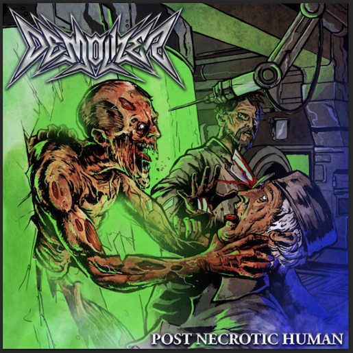 You are currently viewing DEMOLIZER – Thrash Outfit streamt `Post Necrotic Human` Video