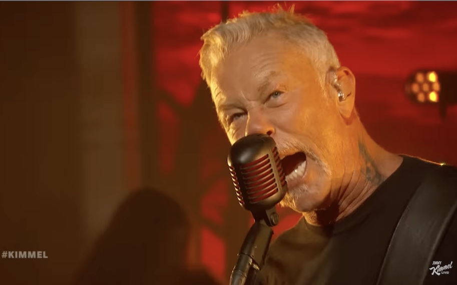 You are currently viewing METALLICA – `Master Of Puppets` & `Holier Than Thou` von “Jimmy Kimmel Live!”