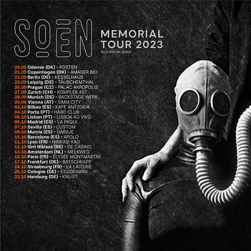 You are currently viewing SOEN – „Memorial“ Tour 2023 angekündigt