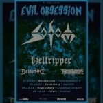 SODOM – `Evil Obsession` Tour 2024 mit HELLRIPPER, BONDED & TYRANTHROPE