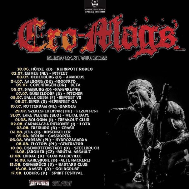 You are currently viewing CRO-MAGS – Europatour 2023 angekündigt