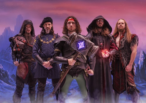 Read more about the article GLORYHAMMER: ´Holy Flaming Hammer Of Unholy Cosmic Frost´-Video ist da