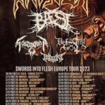 KRISIUN – “Swords Into Flesh“ Tour 2023 mit BAEST & DEFACING GOD