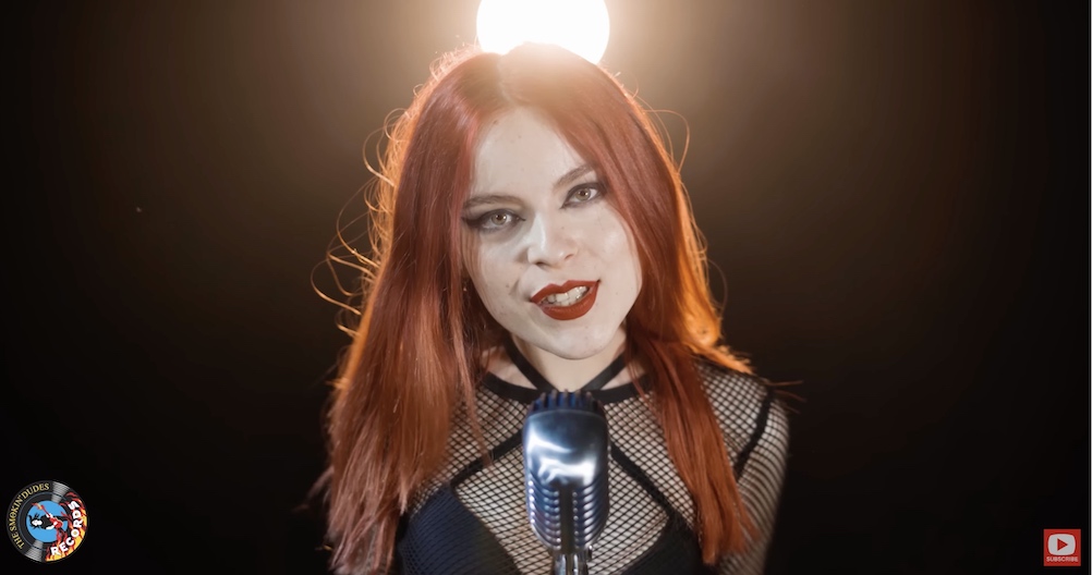 You are currently viewing ANDREEA MUNTEANU –  The Iron Cross Sängerin streamt Lita Ford Cover `Playin’ with Fire`