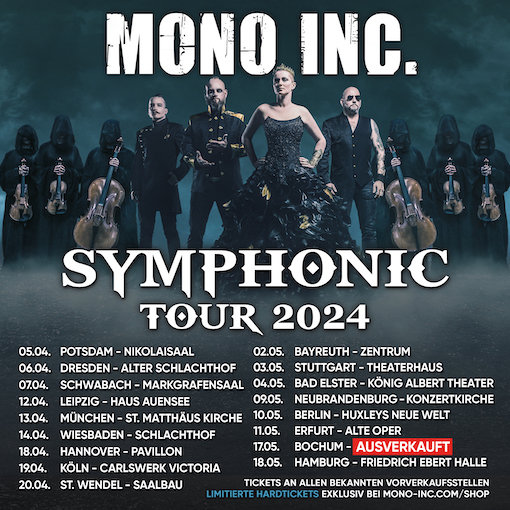 You are currently viewing MONO INC. – Symphonic Tour 2024 angekündigt