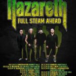 NAZARETH –  Rock Legende mit neuen Terminen auf `Full Steam Ahead` Tour