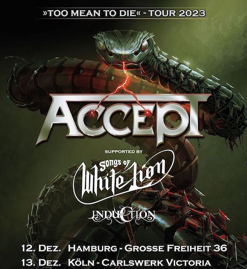 You are currently viewing ACCEPT – Zusatzshows mit MIKE TRAMP & INDUCTION