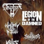 “Greetings From Hell” –ASPHYX , LEGION OF THE DAMNED u.A.