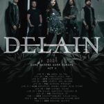 DELAIN – „Dark Waters Over Europe“ Tour geht 2024 weiter!