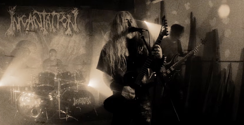 You are currently viewing INCANTATION – Neues `Invocation (Chthonic Merge)` Video ist online