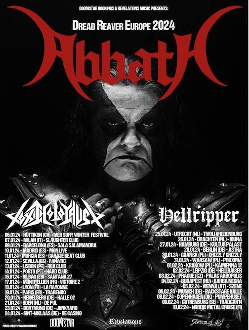 You are currently viewing ABBATH – `Dread Reaver` Tour für 2024 geplant