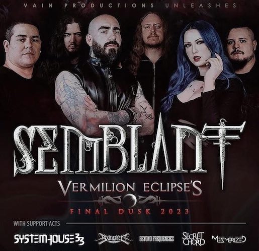 You are currently viewing SEMBLANT  – Auf “Vermilion Eclipse” Europa-Tour 2023