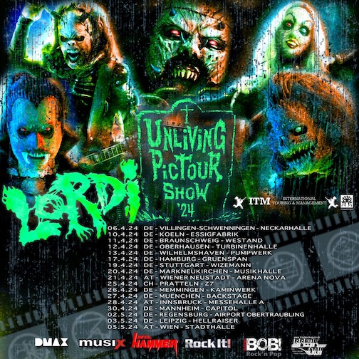 You are currently viewing LORDI – „Unliving Pictour Show 2024” angekündigt