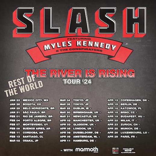 You are currently viewing SLASH feat. MYLES KENNEDY & THE CONSPIRATORS –  Geben Tour bekannt