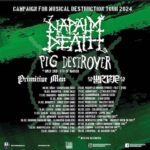 NAPALM DEATH – “Campaign for Musical Destruction” Europatour 2024