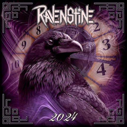 You are currently viewing RAVENSTINE – `Black Is The Brightest Color` Video zum „2024“ Album