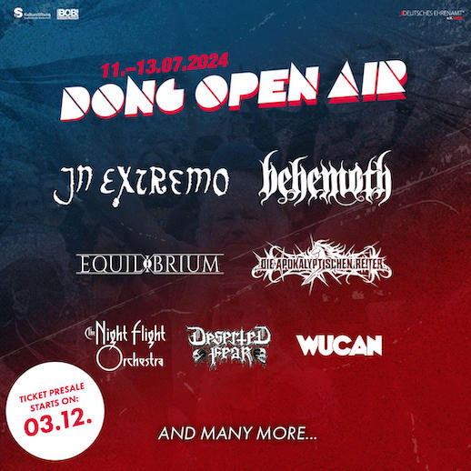 You are currently viewing DONG Open Air – Kommt 24 mit IN EXTREMO,  BEHEMOTH,  BLIND GUARDIAN u.a.