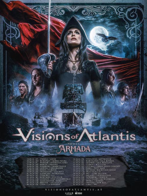 You are currently viewing VISIONS OF ATLANTIS – Symphonic Pirates rufen zur “Armada” Tour