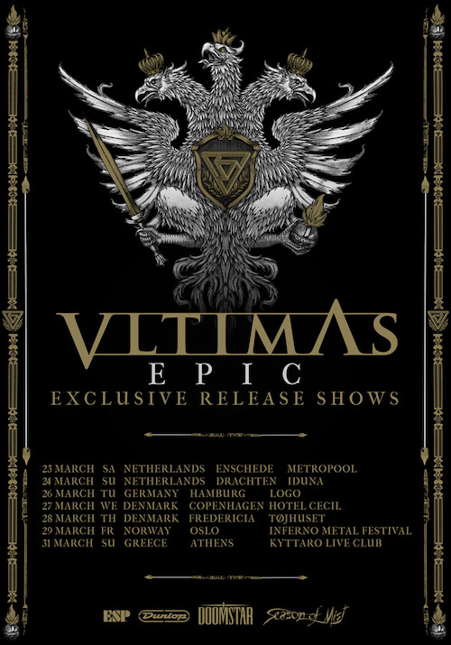 You are currently viewing VLTIMAS  – “Epic“ Releaseshows für Europa veröffentlicht