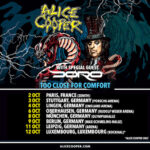 ALICE COOPER – “Too Close For Comfort“ Tour 2024 Special Guest: DORO