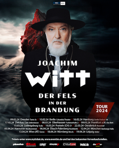 You are currently viewing JOACHIM WITT  – Kündigt letzte Club Tour an “Der Fels in der Brandung“