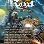 RIOT V – Auf `Mean Streets` Europa Tour im Frühling