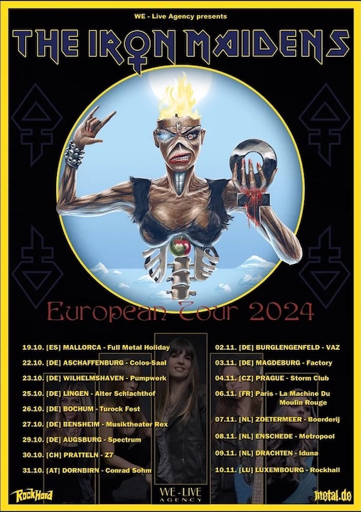 You are currently viewing THE IRON MAIDENS – European Tour im Herbst angekündigt