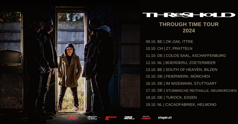 You are currently viewing THRESHOLD – „Through Time Tour“ 2024 im Oktober angekündigt