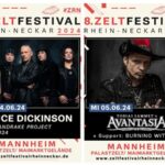 Heavy wirds in Mannheim beim 8. Zeltfestival
